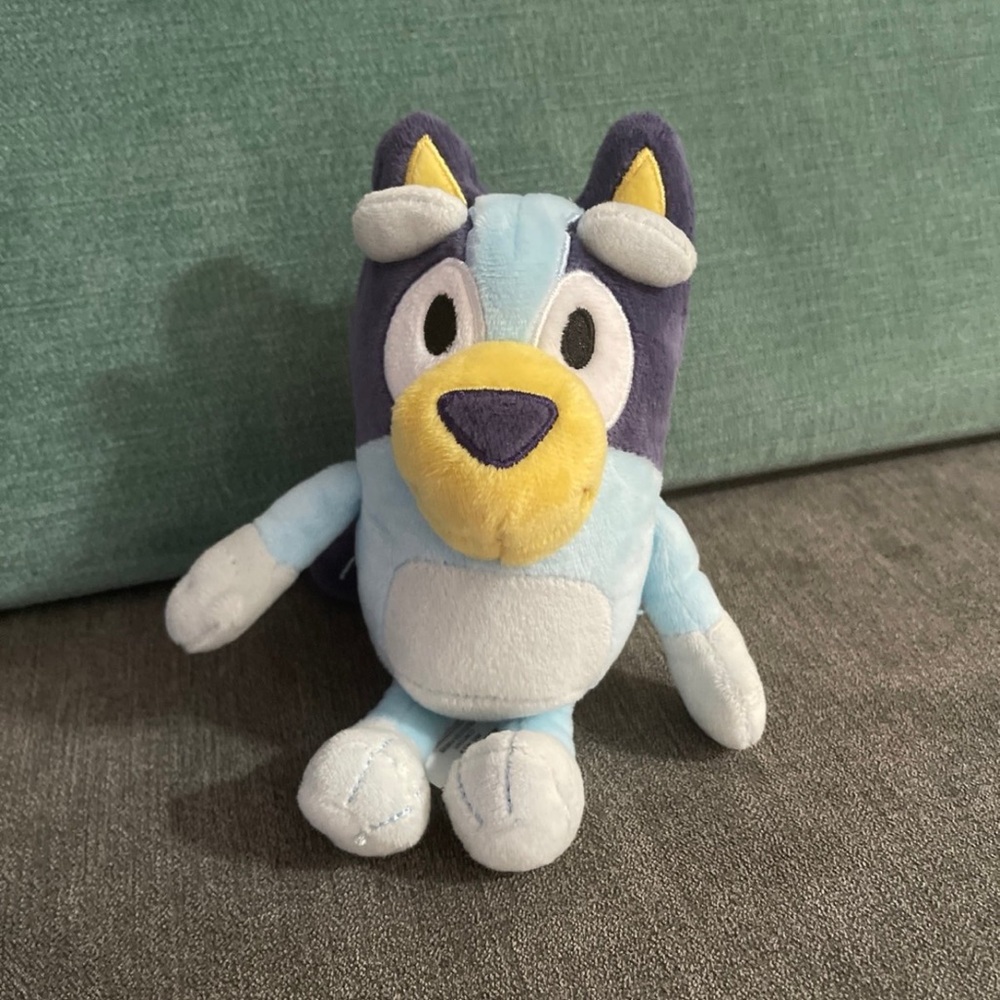 Blue and Yellow Plush Toy